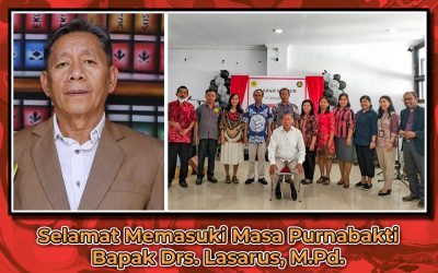 Ibadah Syukur Purnabakti Drs. Lasarus, M.Pd.