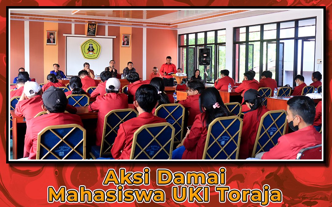 Aksi Damai Mahasiswa UKI Toraja