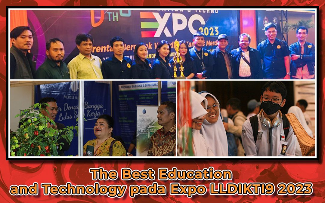 The Best Education and Technology pada Expo LLDIKTI9 2023