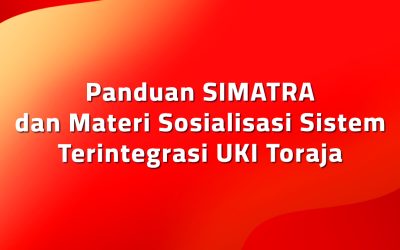 Panduan SIMATRA dan Materi Sosialisasi Sistem Terintegrasi