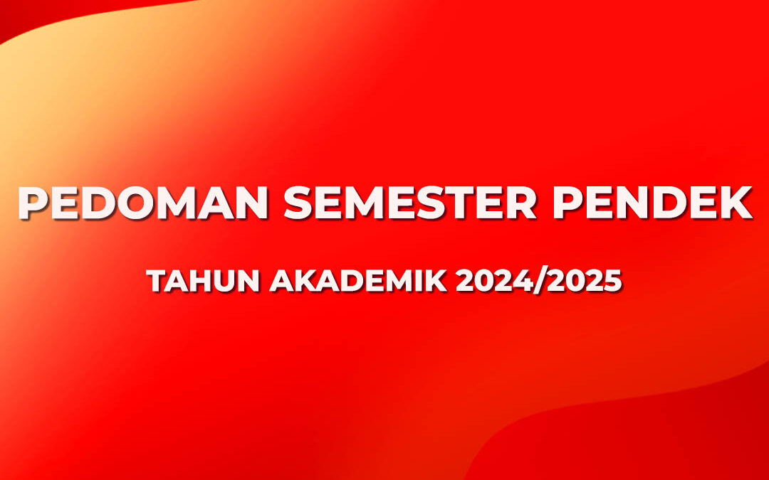 Pedoman Semester Pendek T.A. 2023/2024